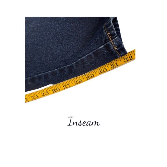 Elizabeth by Liz Claiborne Jeans Women's - Size 18 Dark Wash - Picture 5 of 9